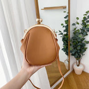 small round women's messenger bag, view 4 - MRSLM