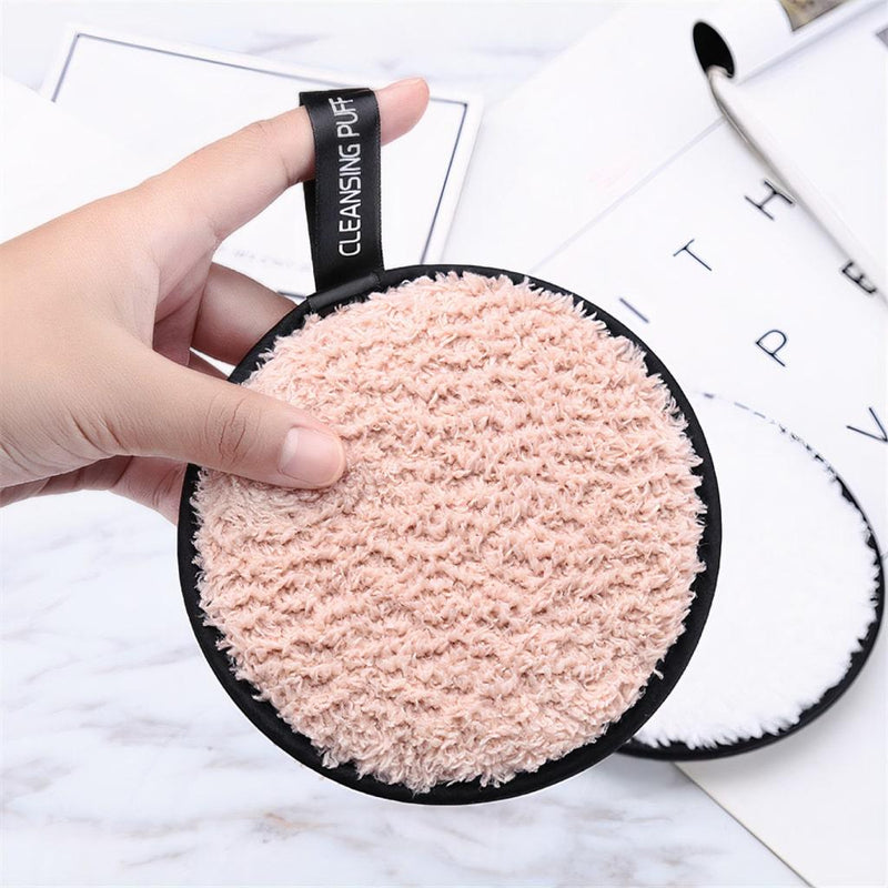 reusable makeup removal puff, view 2 - MRSLM