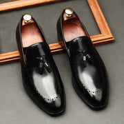Men's cowhide business wedding shoes, view 6 - MRSLM