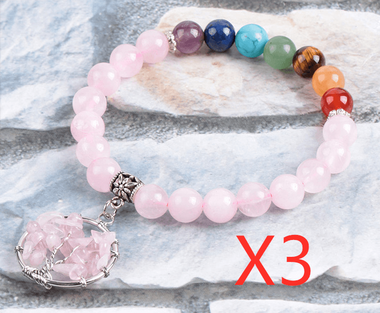 Crystal beaded bracelet, view 2 - MRSLM