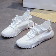 Women's woven running shoes, view 5 - MRSLM