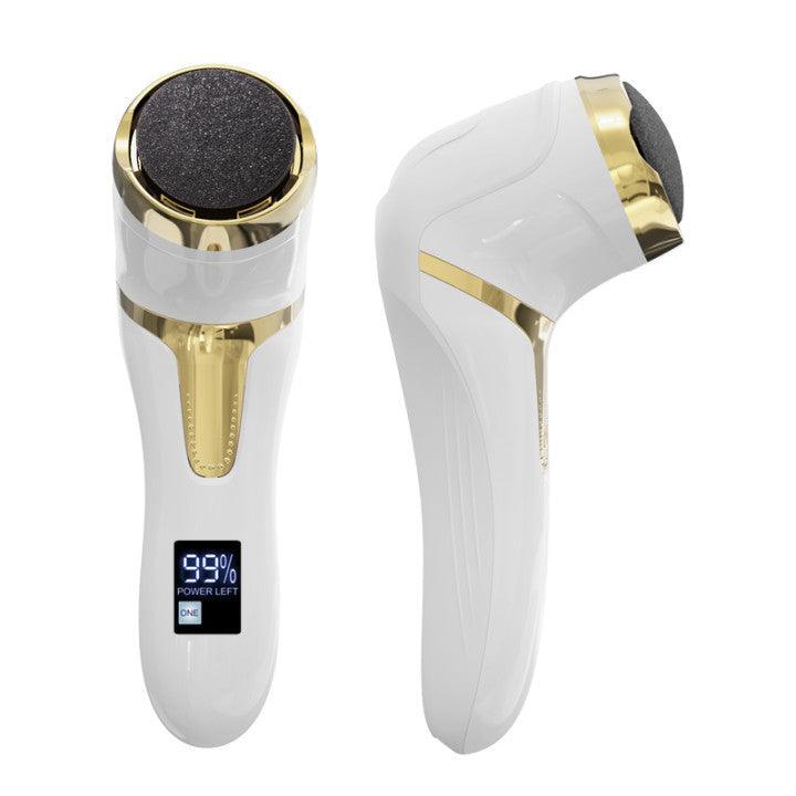 LCD Digital Display Electric Vacuum Cleaner Foot Scrubber Peeling Pedicure Device - MRSLM