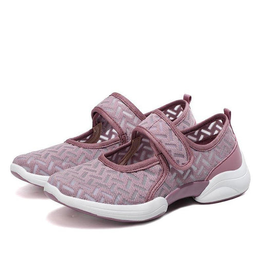 Soft sole Old Beijing style mesh shoes, view 3 - MRSLM