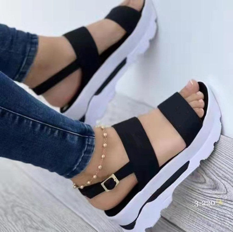 women's platform casual sandals, view 5 - MRSLM
