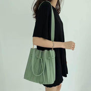 Pleated folding bucket bag, view 5 - MRSLM