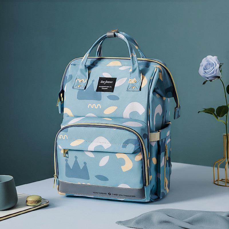 waterproof mommy backpack, view 2 - MRSLM