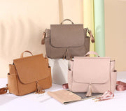 PU leather maternity backpack - MRSLM