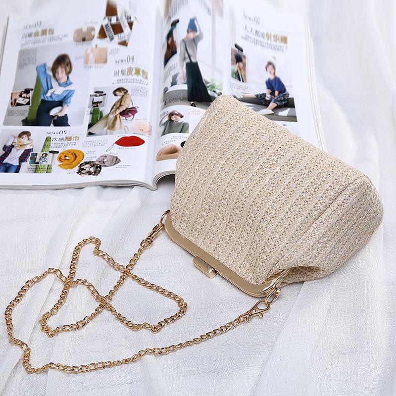 summer mini woven crossbody bag, view 4 - MRSLM