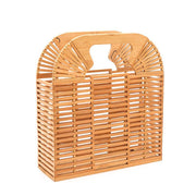 ladies handmade bamboo handbag, view 2 - MRSLM
