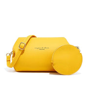 Fashionable Simple Cylindrical Crossbody Female Bag - MRSLM