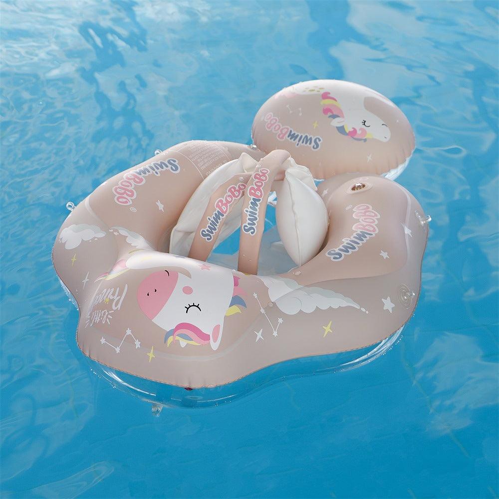 Infant Baby Children's Swimming Ring Underarm Sunscreen Shade