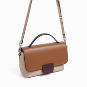 New Trendy Leather Messenger Bag Women's All-match Shoulder Bag Fashion Handbag - MRSLM