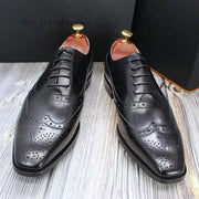 Men's brogue Oxford shoes, view 4 - MRSLM