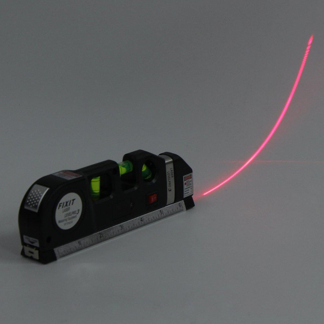 Laser Level Spirit Level Line Lasers Ruler Horizontal Ruler Measure Line Tools Adjusted Standard - MRSLM