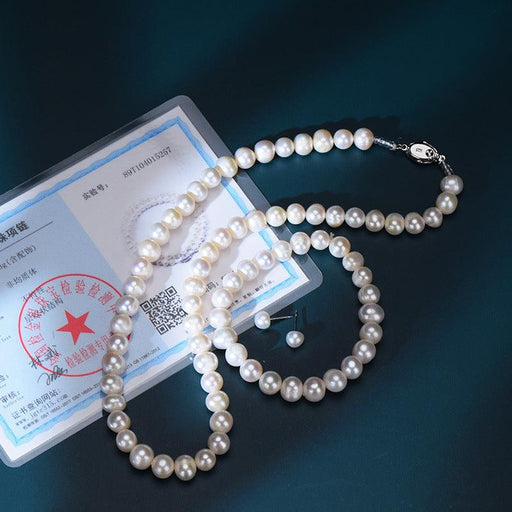 Freshwater pearl necklace gift - MRSLM