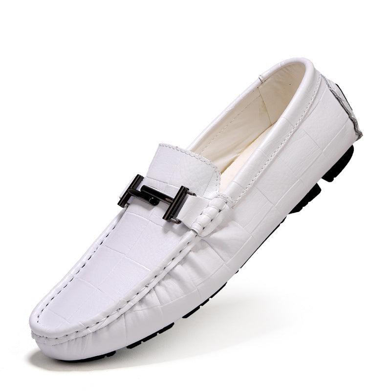 Men's casual cowhide leather shoes, view 4 - MRSLM