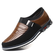 Men's black round toe casual shoes, view 8 - MRSLM