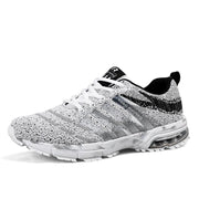 Men's flying woven mesh running shoes, view 11 - MRSLM