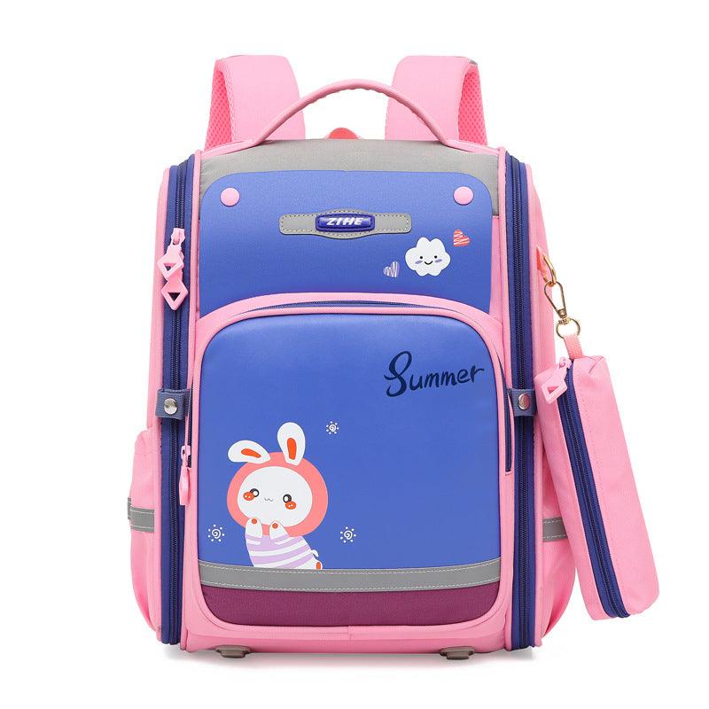 primary school cartoon schoolbag, view 5 - MRSLM