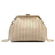 summer mini woven crossbody bag, view 5 - MRSLM