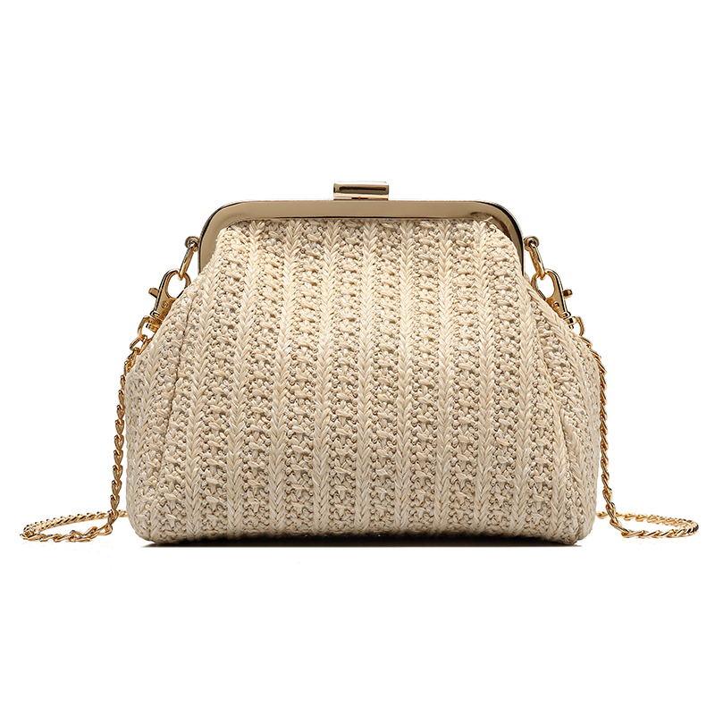 summer mini woven crossbody bag, view 5 - MRSLM