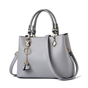 retro pu leather handbag, view 4 - MRSLM