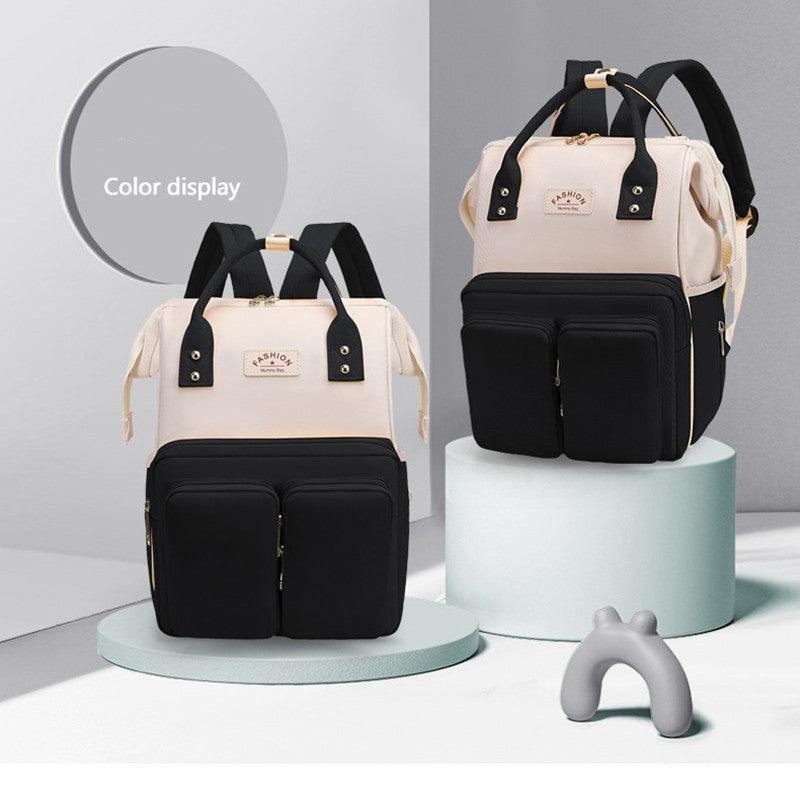 Large-capacity Fashion Mother And Baby Bag With Multiple Functions - MRSLM