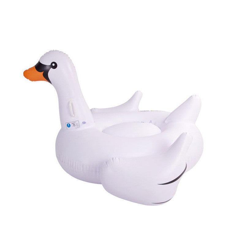 Inflatable Swan Pool Float Ride-On