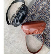 soft folds shoulder messenger bag, view 7 - MRSLM