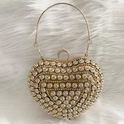 Heart diamond evening handbag, view 9 - MRSLM