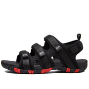 Men's flat beach sandals, view 6 - MRSLM