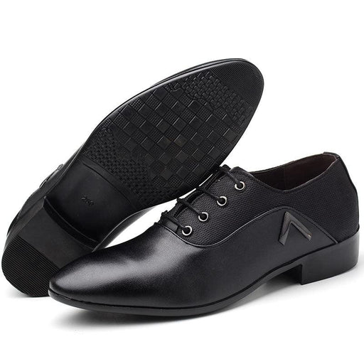 Men's business suit PU leather shoes - MRSLM
