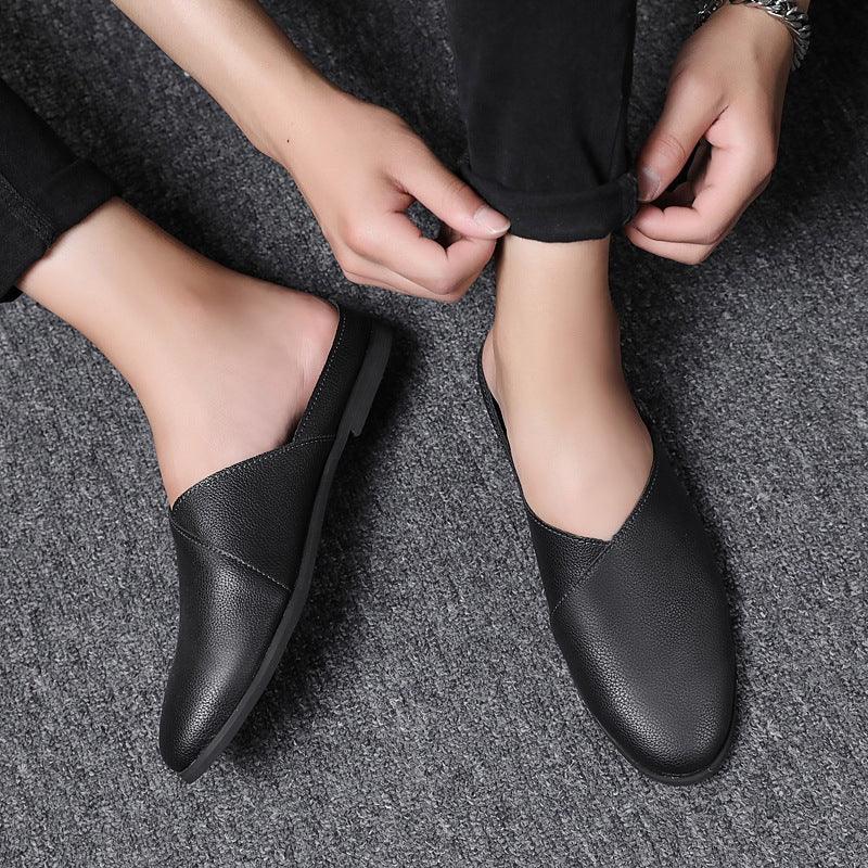 men's half-drag slip-on shoes, view 5 - MRSLM