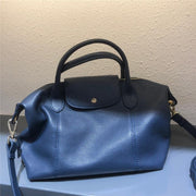 women's cowhide dumpling shoulder bag, view 12 - MRSLM