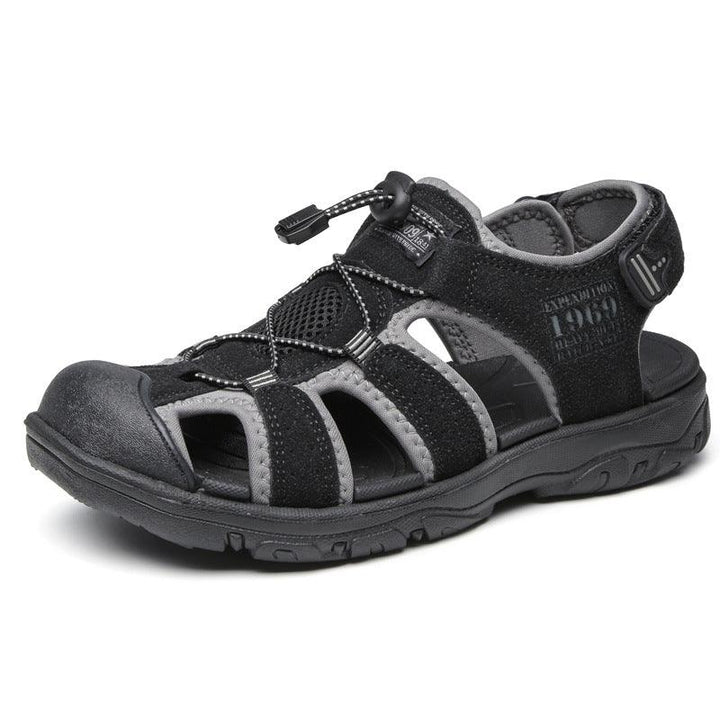 Hiking Men's Beach Shoes Casual Soft Platform Non-slip Sandals - MRSLM