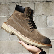 Men's frosted breathable khaki boots, view 6 - MRSLM