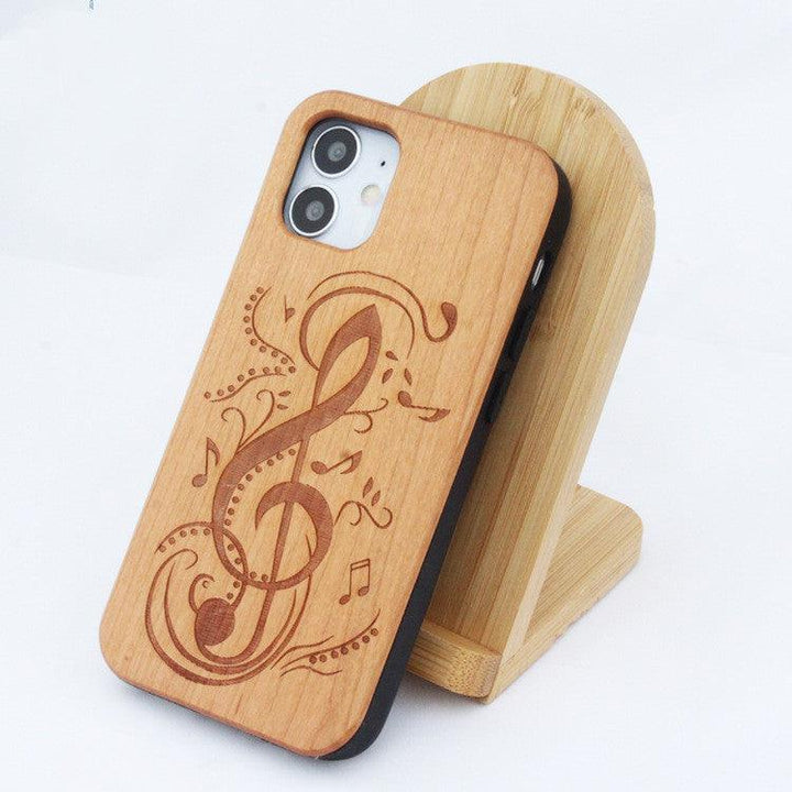 Wooden Mobile Phone Case Personality Protective Cover - MRSLM