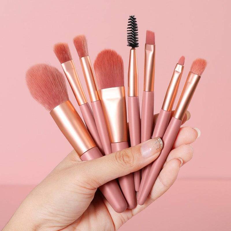 mini makeup brush set, view 2 - MRSLM