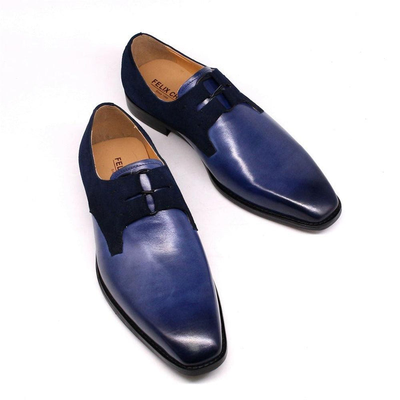 Men's carved Derby shoes, view 4 - MRSLM
