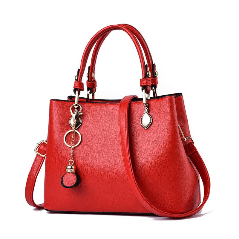 Fashion Style Handbag PU Leather Atmospheric Portable - MRSLM