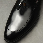 Men's cowhide business wedding shoes, view 7 - MRSLM