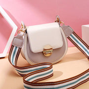 Small square shoulder bag with lid, view 3 - MRSLM
