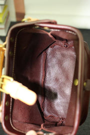 Retro cowhide doctor bag, view 3 - MRSLM