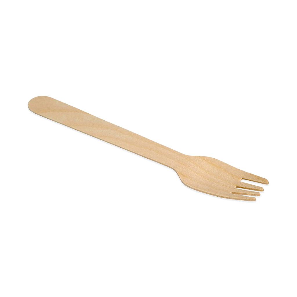 Birchwood Disposable Forks (100 Pcs) - MRSLM
