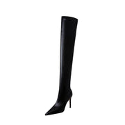 stiletto pointed toe over-the-knee boots, view 2 - MRSLM