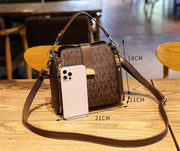 women's printed bucket bag, view 2 - MRSLM