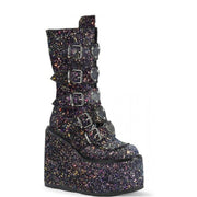 Platform boots with side zip, view 7 - MRSLM
