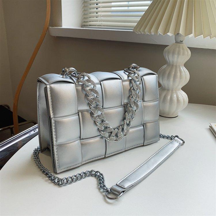 woven chain crossbody bag, view 19 - MRSLM