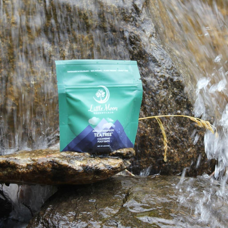 Tea tree foot bath salt, view 2 - MRSLM