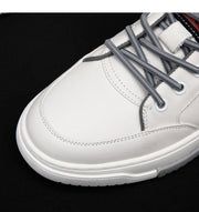 men's all-match leather low-top sneakers, view 6 - MRSLM